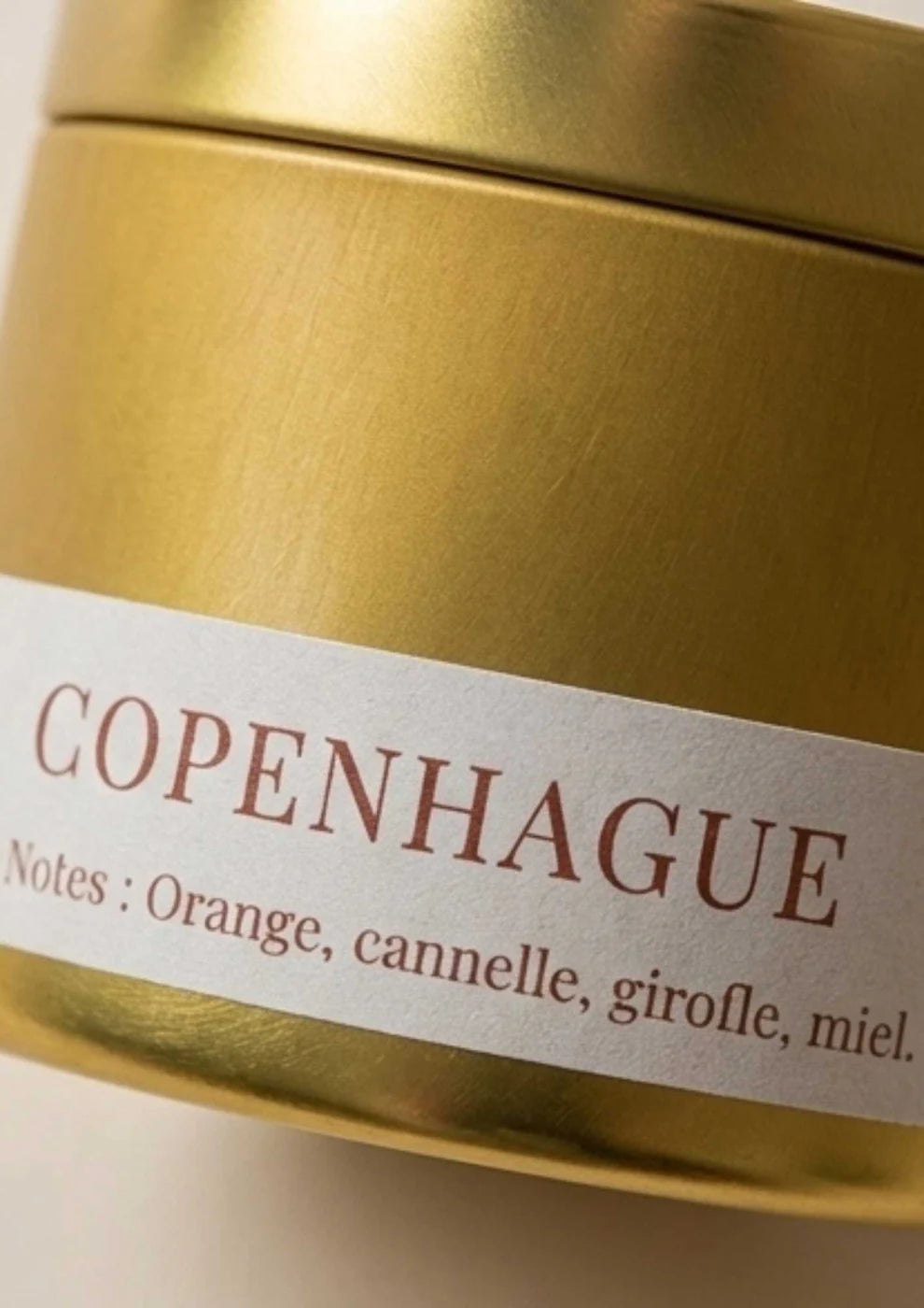 Copenhague – Bougie parfum pain d'épices