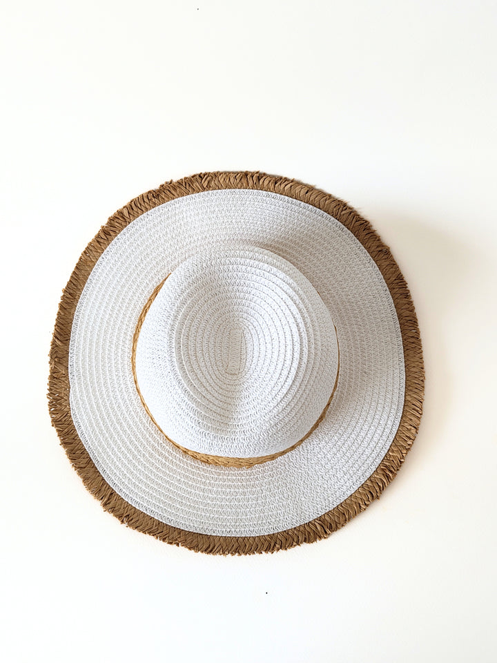 Translation missing: ja.Chapeau en Paille –  Blanc