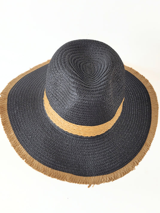 Translation missing: ar.Chapeau en Paille – Noir