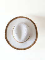 Chapeau en Paille –  Blanc