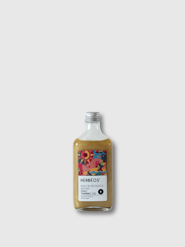 Translation missing: fr.Huile de Bronzage Nacrée – 100 ml - HERBÉOS