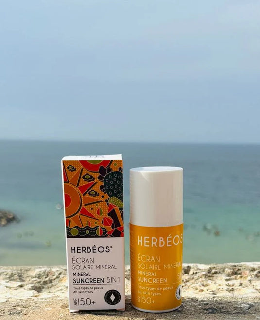 Translation missing: ar.Écran Solaire Minéral 5 en 1  SPF 50+ 40 ml- HERBÉOS