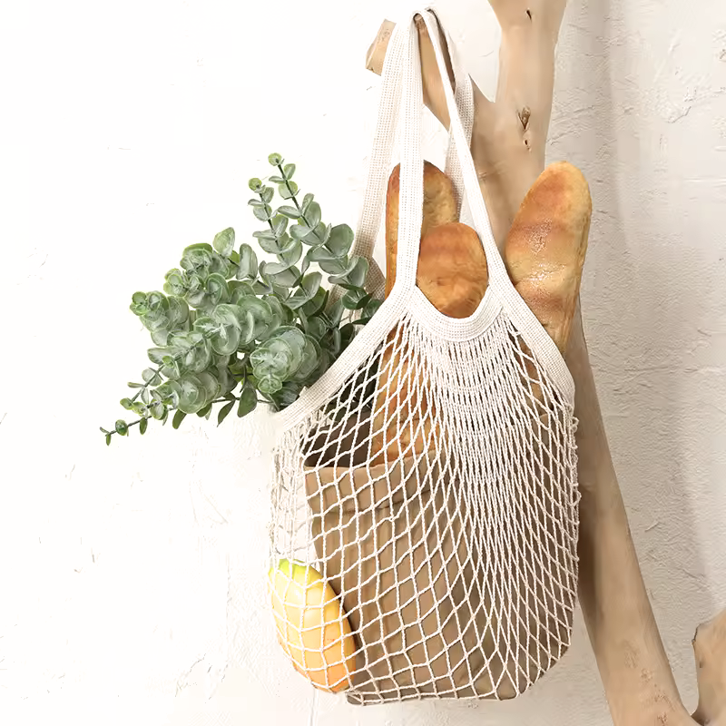 LE SAC FILET EN COTON