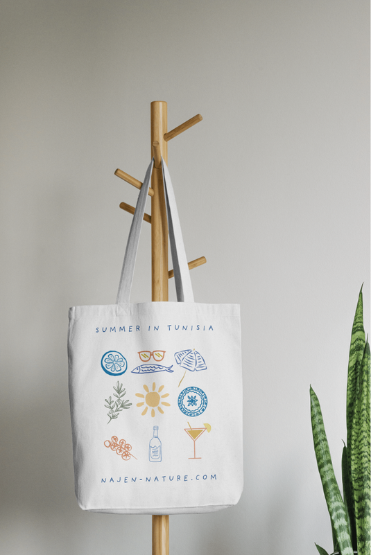 Translation missing: fr.Tote Bag Summer in Tunisia