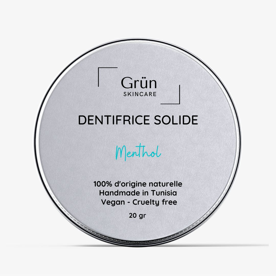 Translation missing: fr.Dentifrice Solide Menthol – Miniature 20 g | Grün