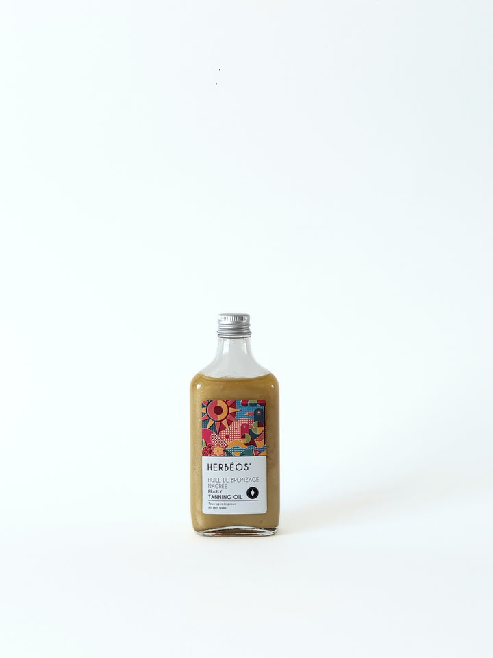 Translation missing: fr.Huile de Bronzage Nacrée – 100 ml - HERBÉOS