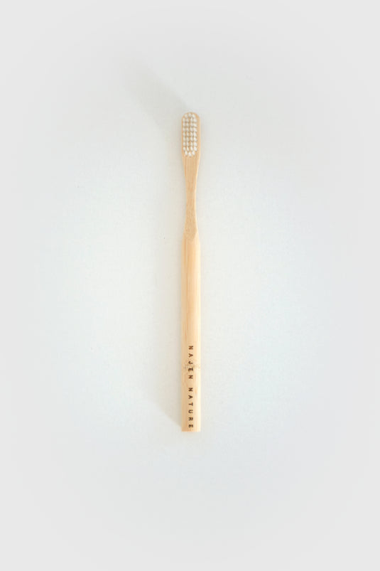 Translation missing: fr.Brosse à dents en bambou à l'unité, 4 coloris au choix