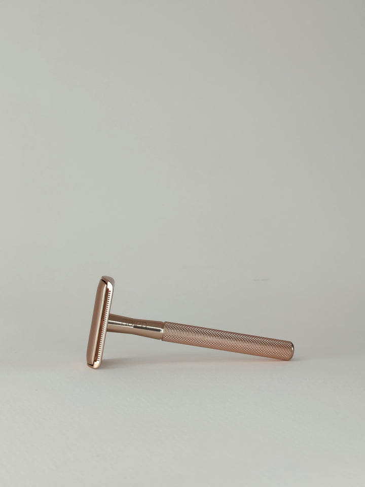 Translation missing: fr.Rasoir de sécurité en Inox. Rose Gold