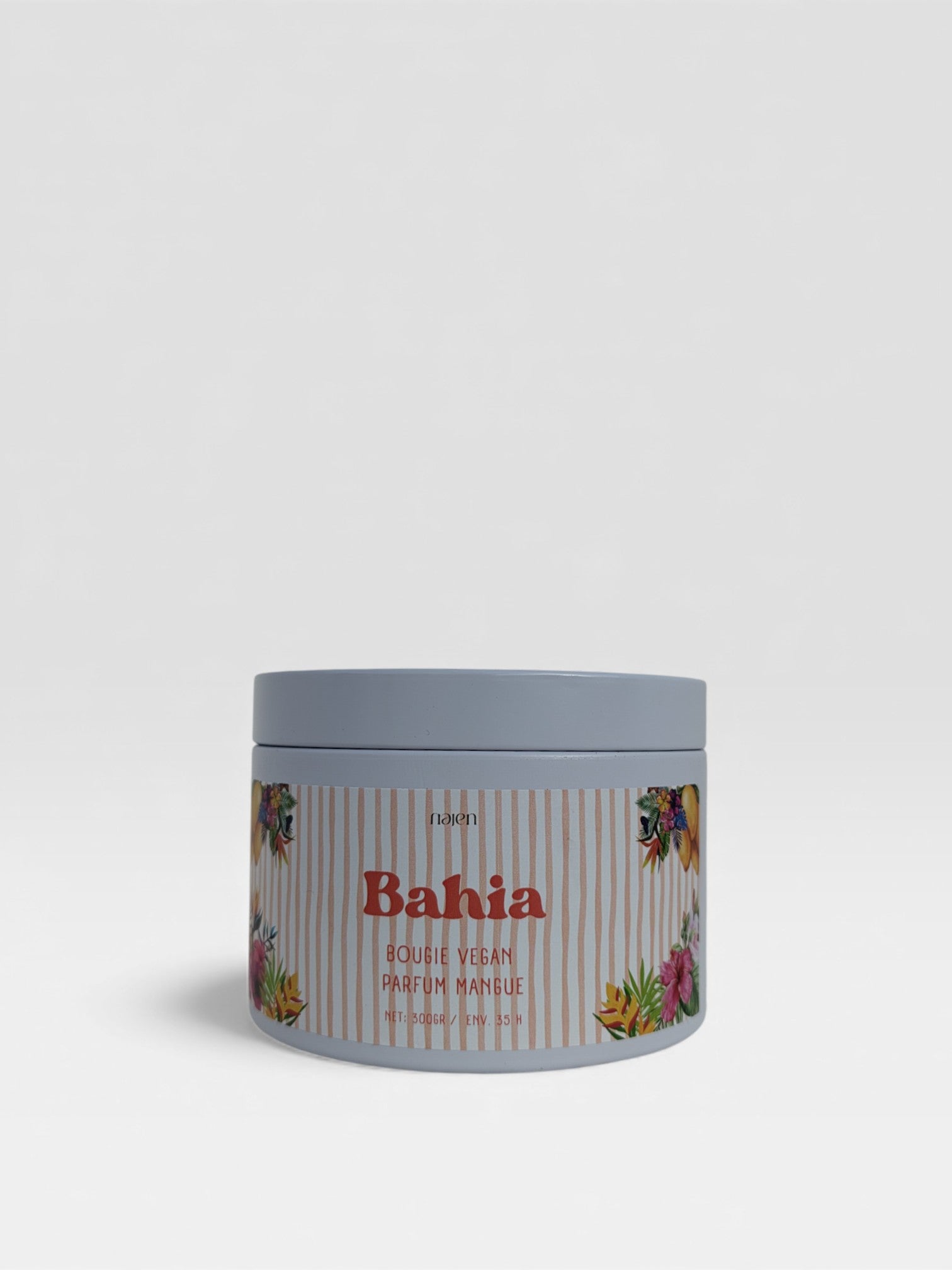 Translation missing: fr.Bahia: Bougie Mangue 300 g - 3 Mèches