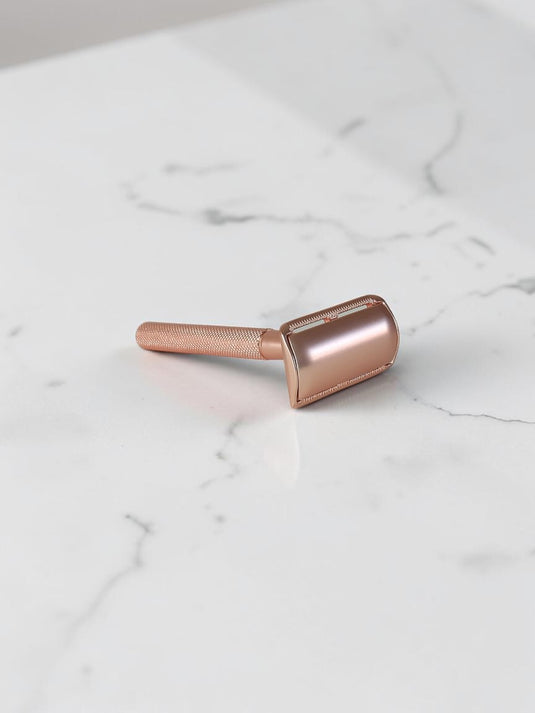 Translation missing: fr.Rasoir de sécurité en Inox. Rose Gold
