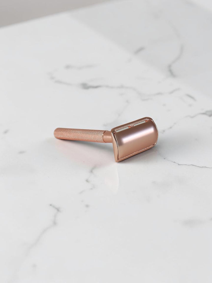 Translation missing: fr.Rasoir de sécurité en Inox. Rose Gold