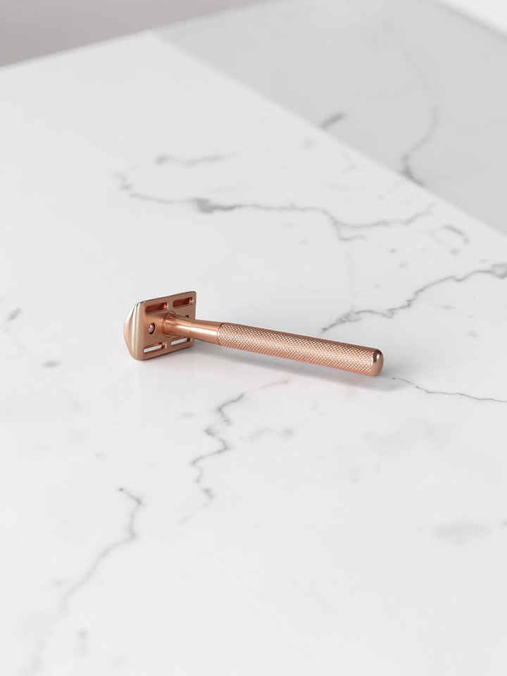Translation missing: fr.Rasoir de sécurité en Inox. Rose Gold