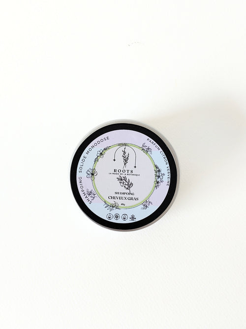 Shampoing Solide Roots Verveine - Cheveux gras