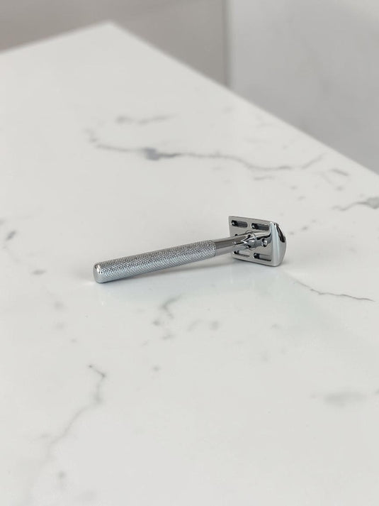 Translation missing: fr.Rasoir de sécurité en Inox. Silver