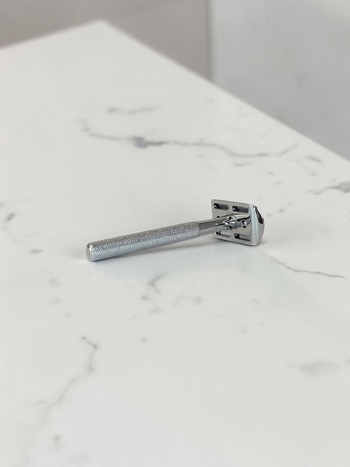 Translation missing: fr.Rasoir de sécurité en Inox. Silver
