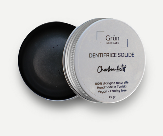 Translation missing: fr.Dentifrice Solide Charbon actif – Blanchissant - Grün