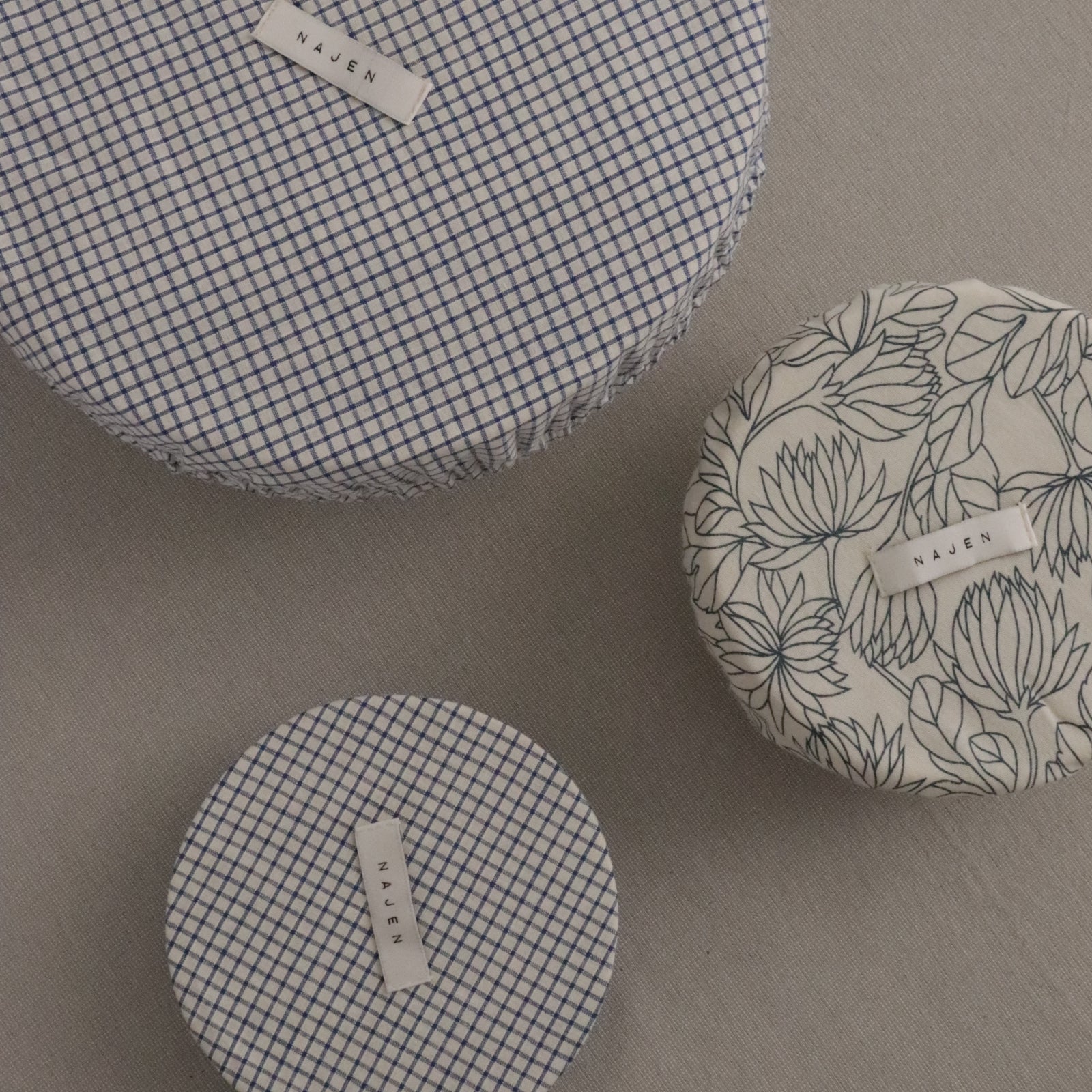 Lot de 3 charlottes alimentaires