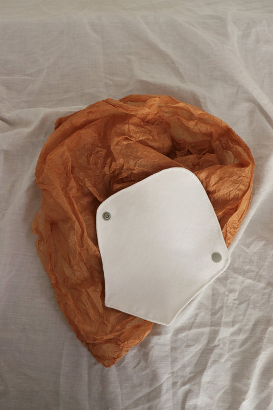 Translation missing: ar.Protège slip lavable coton blanc