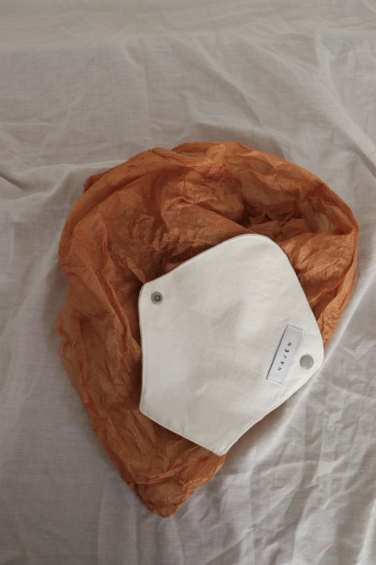 Translation missing: ar.Protège slip lavable coton blanc